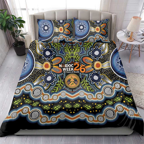 NAIDOC Deadly 50 Years Bedding Set Aboriginal and Torres Strait Islander