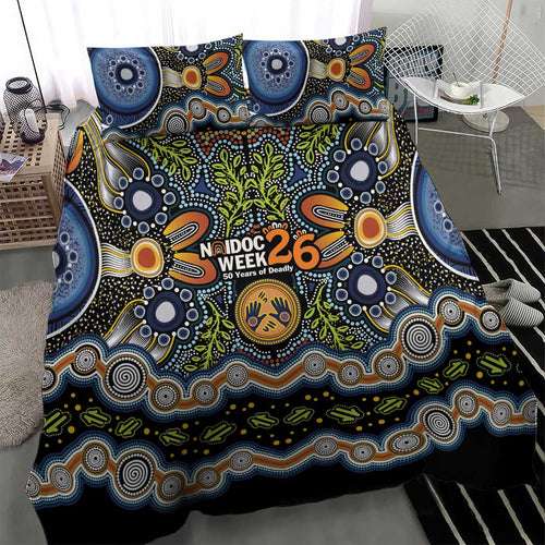 NAIDOC Deadly 50 Years Bedding Set Aboriginal and Torres Strait Islander