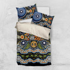 NAIDOC Deadly 50 Years Bedding Set Aboriginal and Torres Strait Islander
