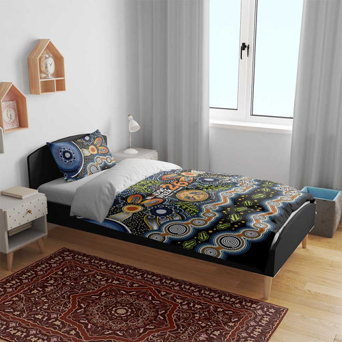 NAIDOC Deadly 50 Years Bedding Set Aboriginal and Torres Strait Islander