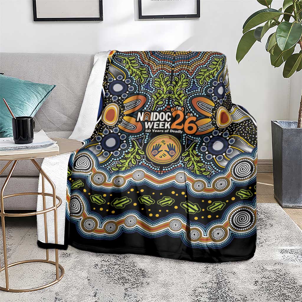 NAIDOC Deadly 50 Years Blanket Aboriginal and Torres Strait Islander
