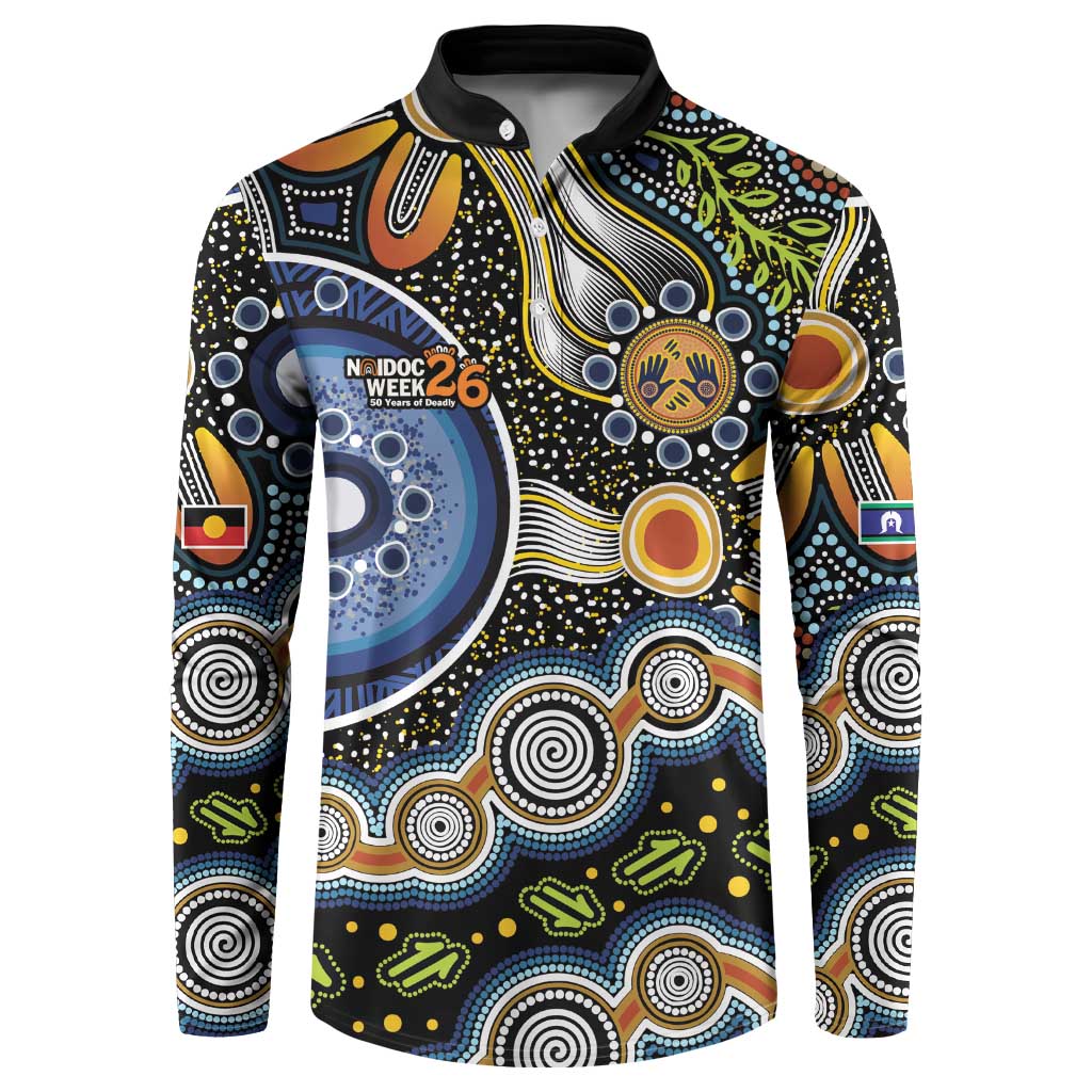 NAIDOC Deadly 50 Years Button Sweatshirt Aboriginal and Torres Strait Islander