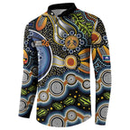 NAIDOC Deadly 50 Years Button Sweatshirt Aboriginal and Torres Strait Islander