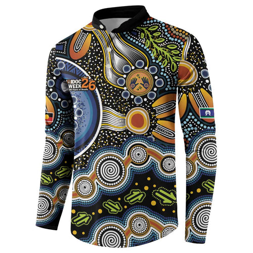 NAIDOC Deadly 50 Years Button Sweatshirt Aboriginal and Torres Strait Islander