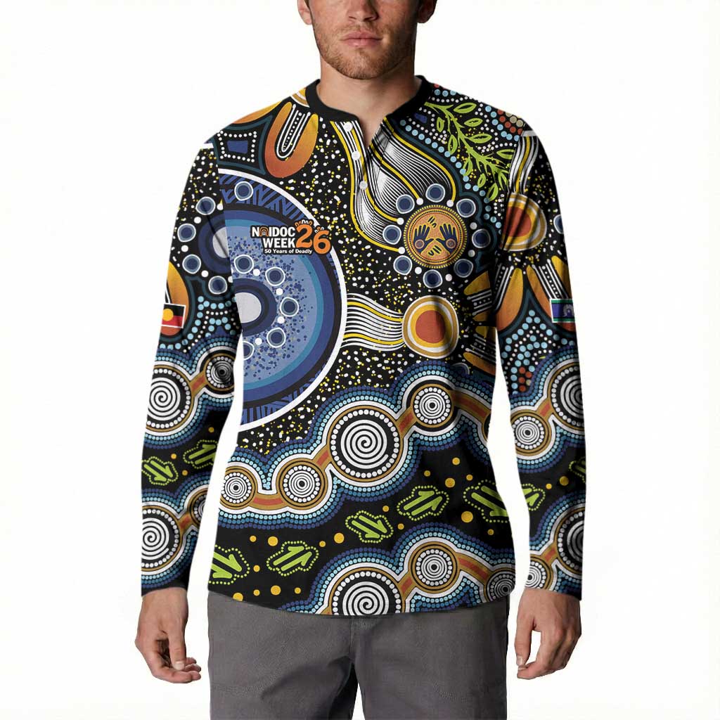 NAIDOC Deadly 50 Years Button Sweatshirt Aboriginal and Torres Strait Islander