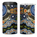 NAIDOC Deadly 50 Years 4 in 1 Can Cooler Tumbler Aboriginal and Torres Strait Islander
