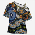 NAIDOC Deadly 50 Years Cross Shoulder Shirt Aboriginal and Torres Strait Islander