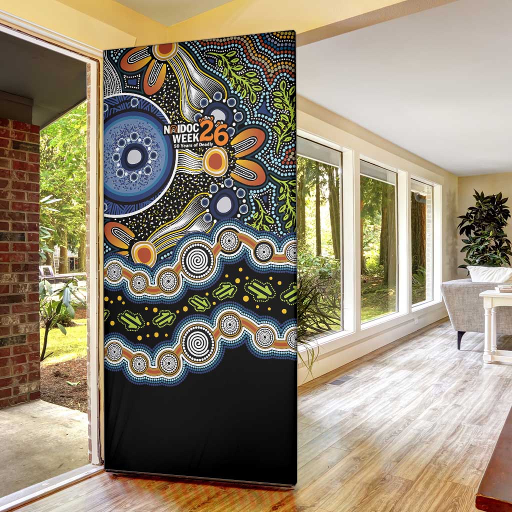 NAIDOC Deadly 50 Years Door Cover Aboriginal and Torres Strait Islander