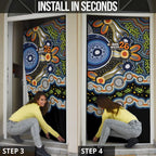 NAIDOC Deadly 50 Years Door Cover Aboriginal and Torres Strait Islander
