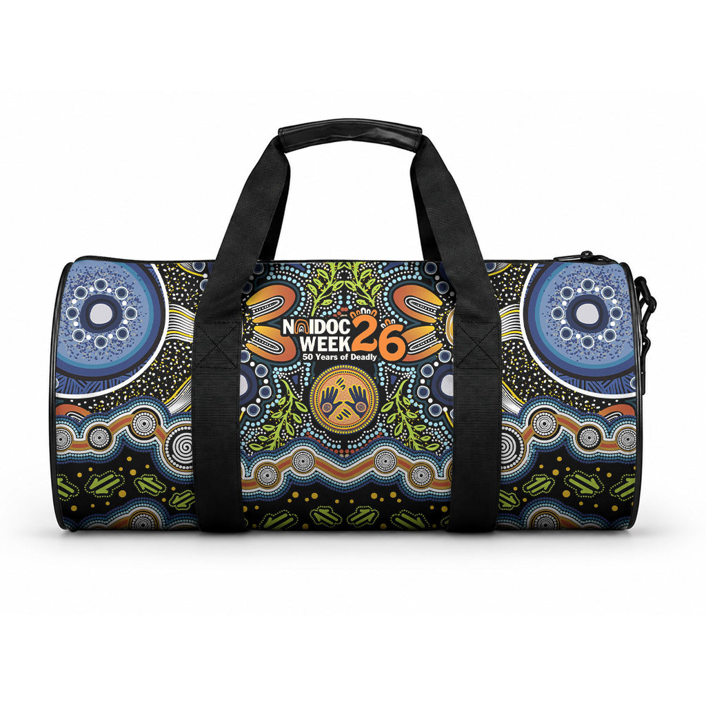 NAIDOC Deadly 50 Years Duffle Bag Aboriginal and Torres Strait Islander
