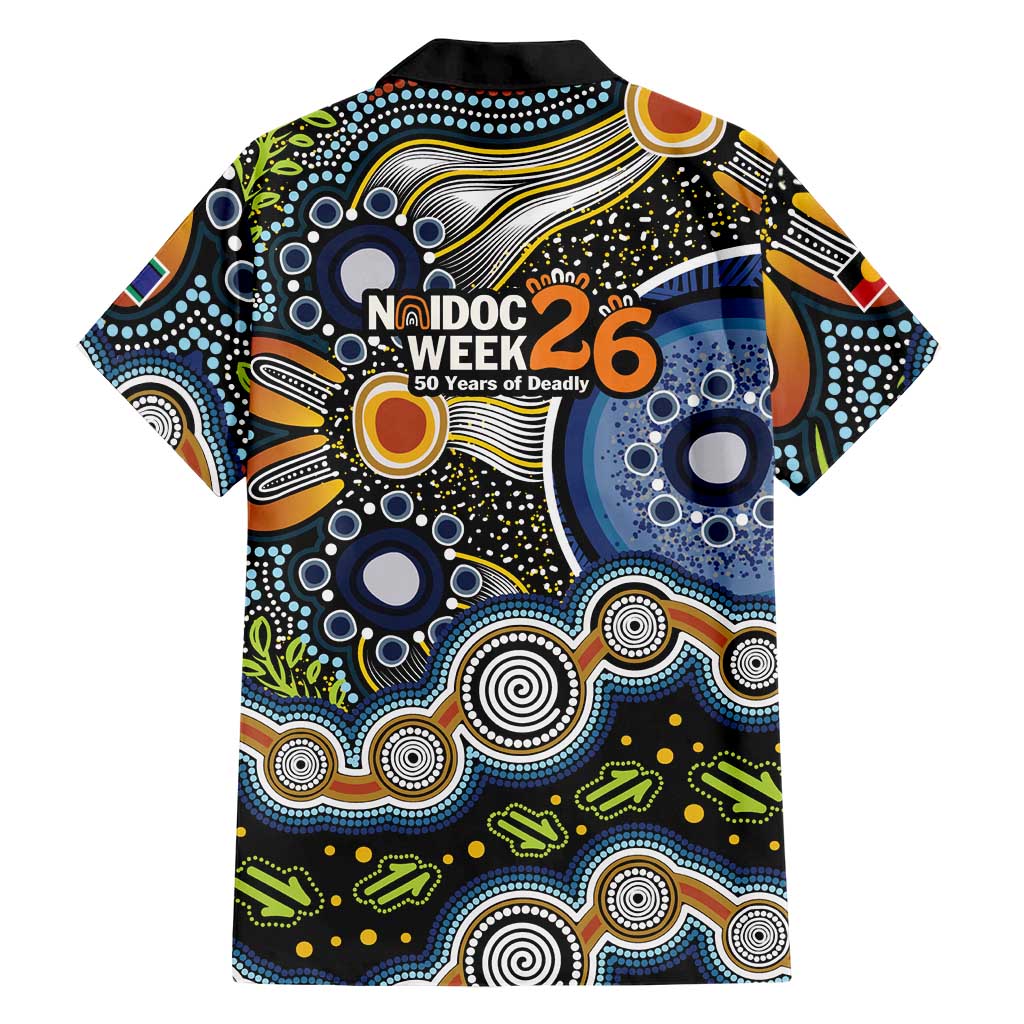 NAIDOC Deadly 50 Years Family Matching Mermaid Dress and Hawaiian Shirt Aboriginal and Torres Strait Islander