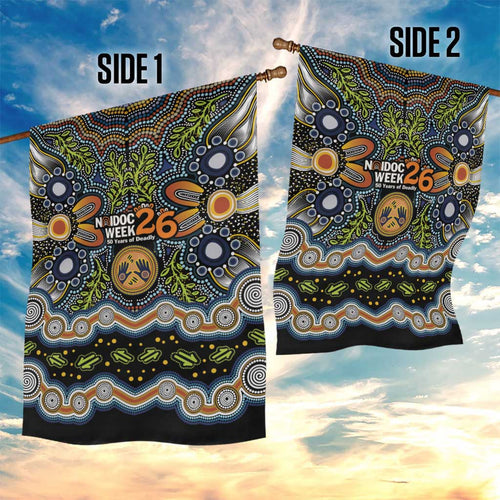 NAIDOC Deadly 50 Years Garden Flag Aboriginal and Torres Strait Islander