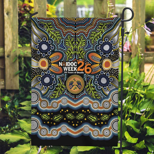 NAIDOC Deadly 50 Years Garden Flag Aboriginal and Torres Strait Islander