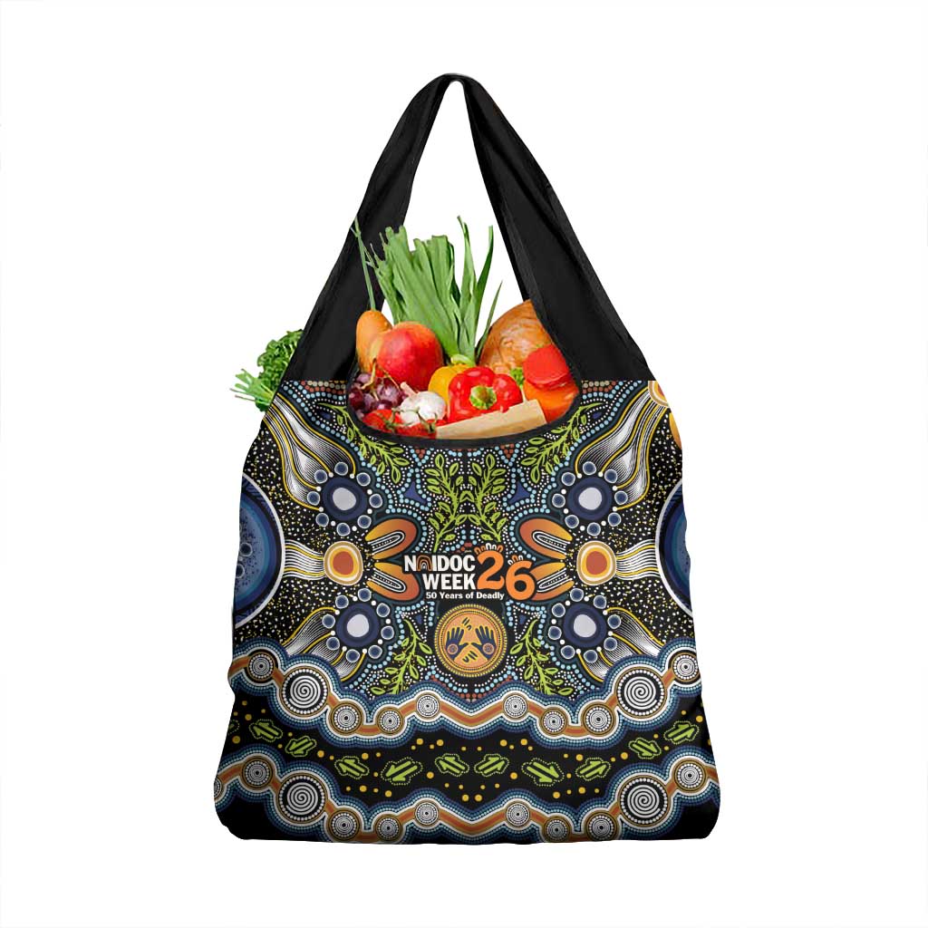 NAIDOC Deadly 50 Years Grocery Bag Aboriginal and Torres Strait Islander
