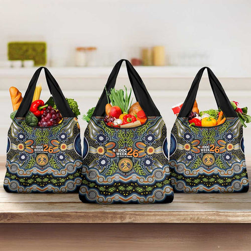 NAIDOC Deadly 50 Years Grocery Bag Aboriginal and Torres Strait Islander