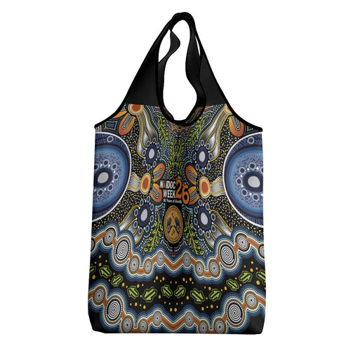 NAIDOC Deadly 50 Years Grocery Bag Aboriginal and Torres Strait Islander