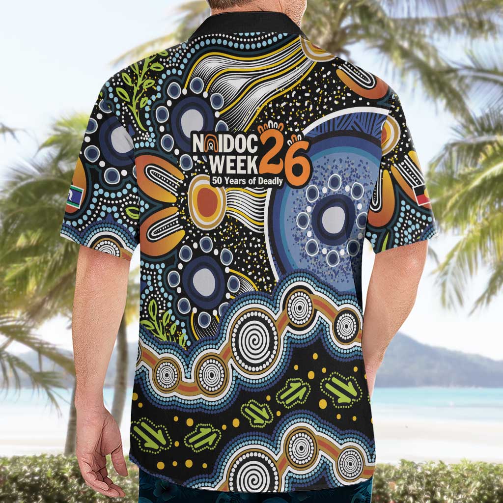 NAIDOC Deadly 50 Years Hawaiian Shirt Aboriginal and Torres Strait Islander