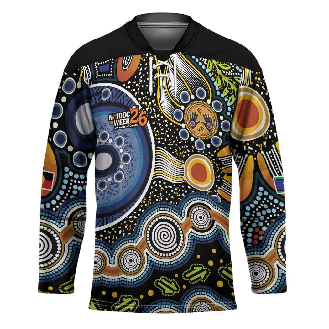 NAIDOC Deadly 50 Years Hockey Jersey Aboriginal and Torres Strait Islander