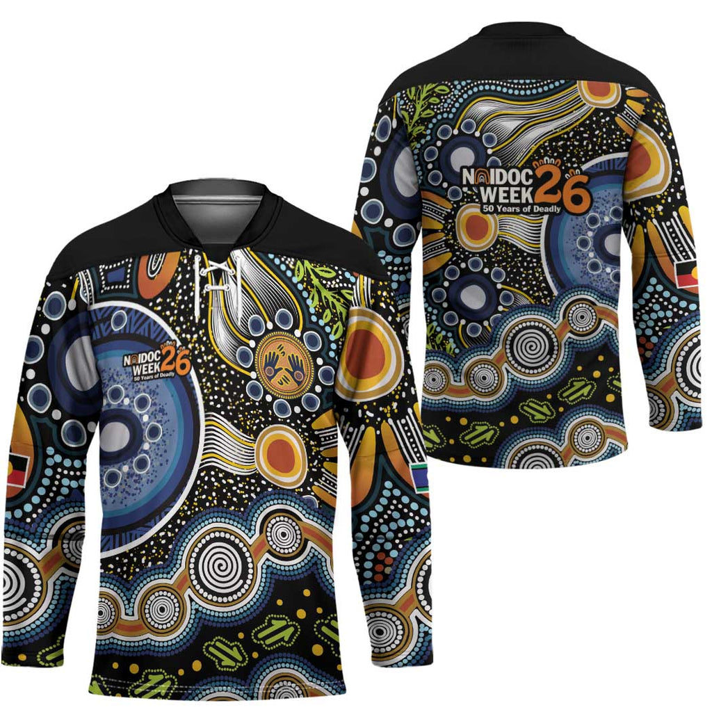 NAIDOC Deadly 50 Years Hockey Jersey Aboriginal and Torres Strait Islander