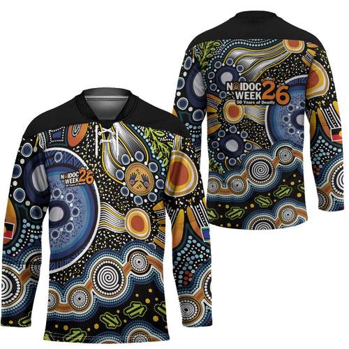 NAIDOC Deadly 50 Years Hockey Jersey Aboriginal and Torres Strait Islander
