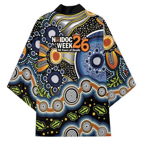 NAIDOC Deadly 50 Years Kimono Aboriginal and Torres Strait Islander