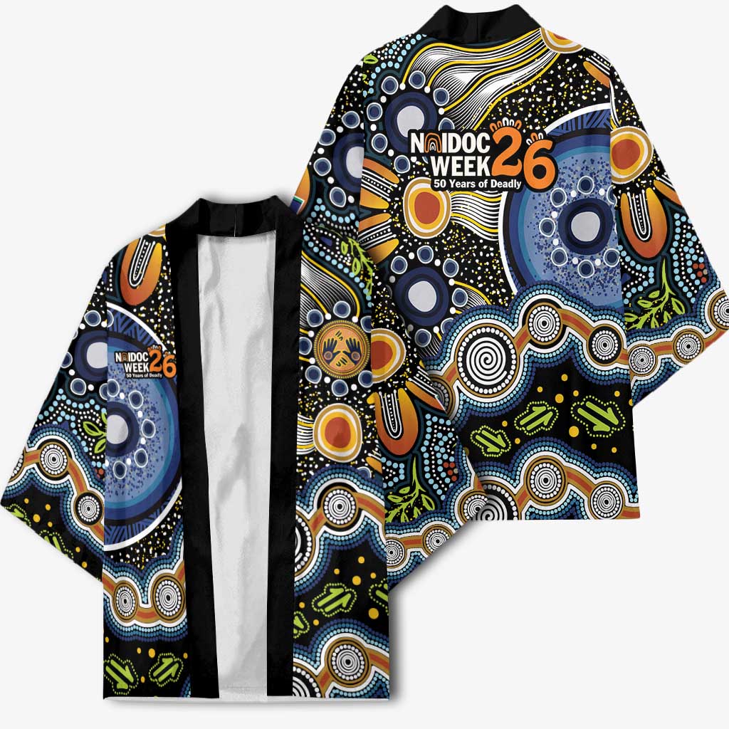 NAIDOC Deadly 50 Years Kimono Aboriginal and Torres Strait Islander
