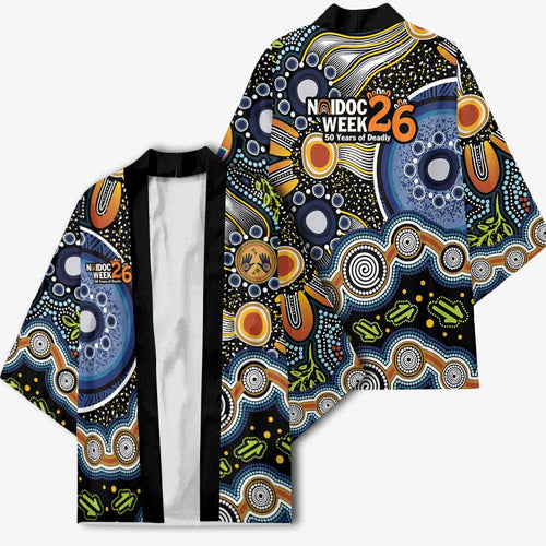 NAIDOC Deadly 50 Years Kimono Aboriginal and Torres Strait Islander
