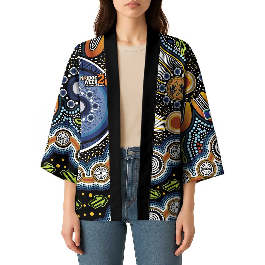 NAIDOC Deadly 50 Years Kimono Aboriginal and Torres Strait Islander