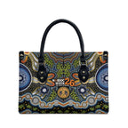 NAIDOC Deadly 50 Years Leather Bag Aboriginal and Torres Strait Islander