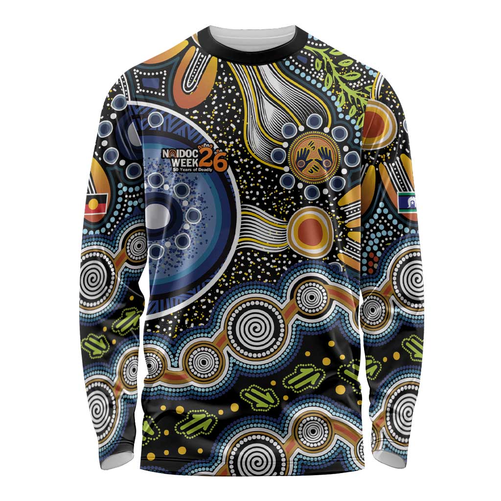 NAIDOC Deadly 50 Years Long Sleeve Shirt Aboriginal and Torres Strait Islander