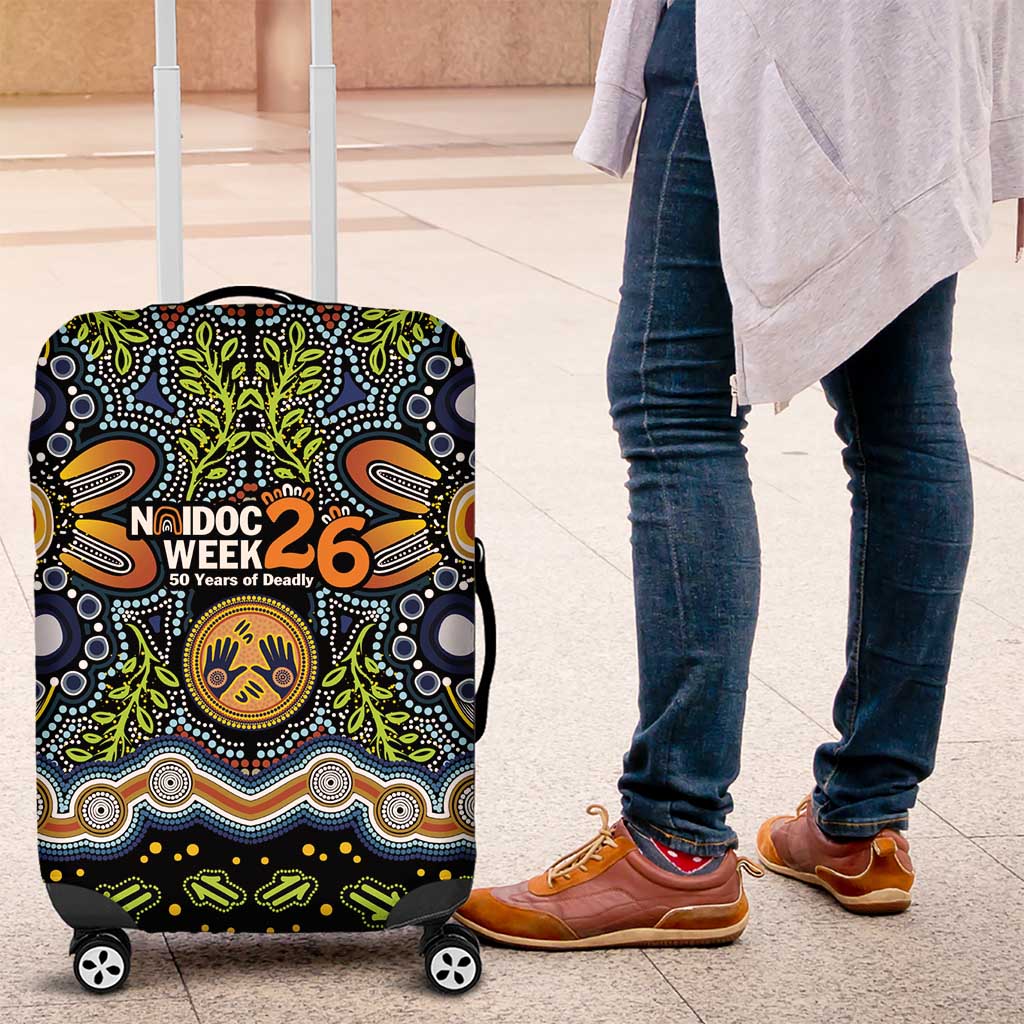 NAIDOC Deadly 50 Years Luggage Cover Aboriginal and Torres Strait Islander