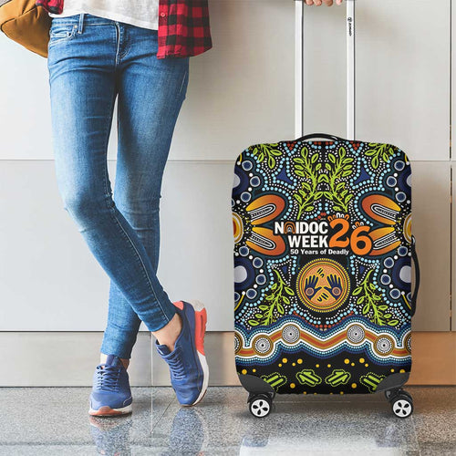 NAIDOC Deadly 50 Years Luggage Cover Aboriginal and Torres Strait Islander