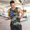 NAIDOC Deadly 50 Years Men Tank Top Aboriginal and Torres Strait Islander