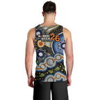 NAIDOC Deadly 50 Years Men Tank Top Aboriginal and Torres Strait Islander