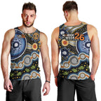 NAIDOC Deadly 50 Years Men Tank Top Aboriginal and Torres Strait Islander