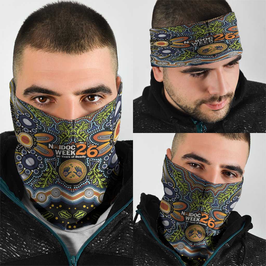 NAIDOC Deadly 50 Years Neck Gaiter Aboriginal and Torres Strait Islander
