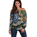 NAIDOC Deadly 50 Years Off Shoulder Sweater Aboriginal and Torres Strait Islander