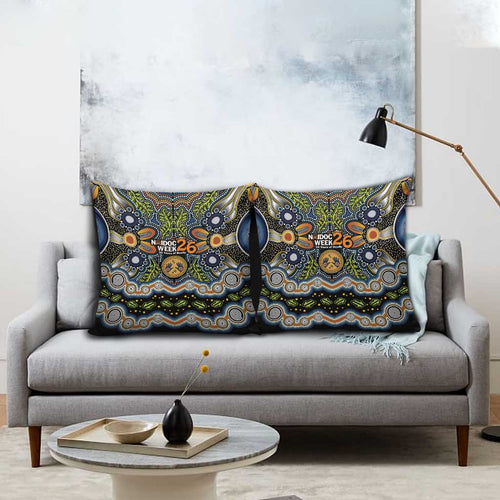 NAIDOC Deadly 50 Years Pillow Cover Aboriginal and Torres Strait Islander