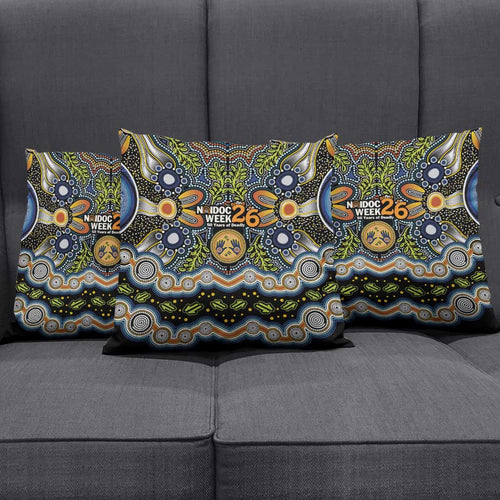 NAIDOC Deadly 50 Years Pillow Cover Aboriginal and Torres Strait Islander