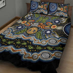NAIDOC Deadly 50 Years Quilt Bed Set Aboriginal and Torres Strait Islander