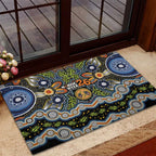 NAIDOC Deadly 50 Years Rubber Doormat Aboriginal and Torres Strait Islander