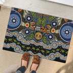 NAIDOC Deadly 50 Years Rubber Doormat Aboriginal and Torres Strait Islander