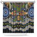 NAIDOC Deadly 50 Years Shower Curtain Aboriginal and Torres Strait Islander