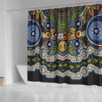 NAIDOC Deadly 50 Years Shower Curtain Aboriginal and Torres Strait Islander