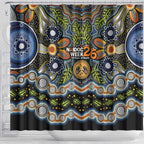 NAIDOC Deadly 50 Years Shower Curtain Aboriginal and Torres Strait Islander