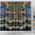 NAIDOC Deadly 50 Years Shower Curtain Aboriginal and Torres Strait Islander