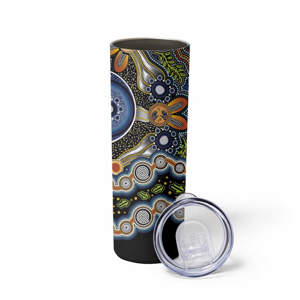 NAIDOC Deadly 50 Years Skinny Tumbler Aboriginal and Torres Strait Islander