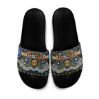 NAIDOC Deadly 50 Years Slide Sandals Aboriginal and Torres Strait Islander