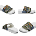 NAIDOC Deadly 50 Years Slide Sandals Aboriginal and Torres Strait Islander