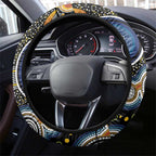 NAIDOC Deadly 50 Years Steering Wheel Cover Aboriginal and Torres Strait Islander